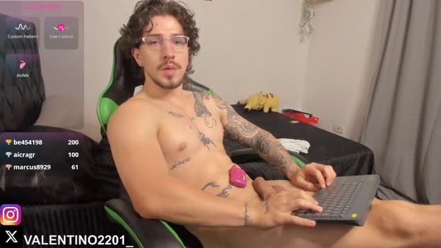 valentino2201 amateur Webcam SHOW @ Chaturbate 06-10-2025
