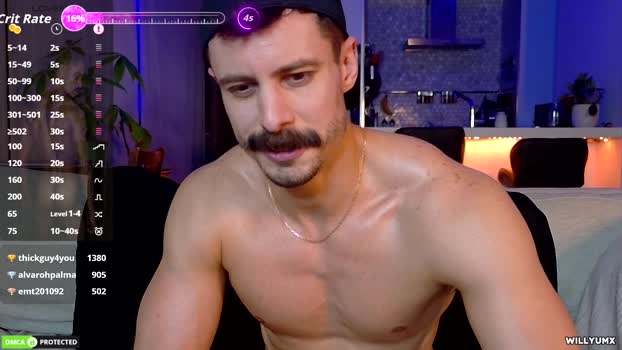 willyumx jerking Webcam SHOW @ Chaturbate 07-10-2025