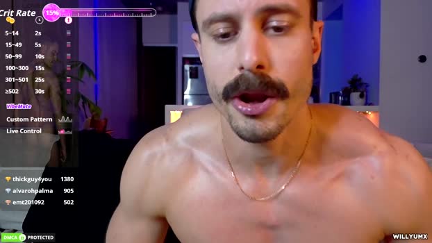 willyumx analsex Webcam SHOW @ Chaturbate 07-10-2025