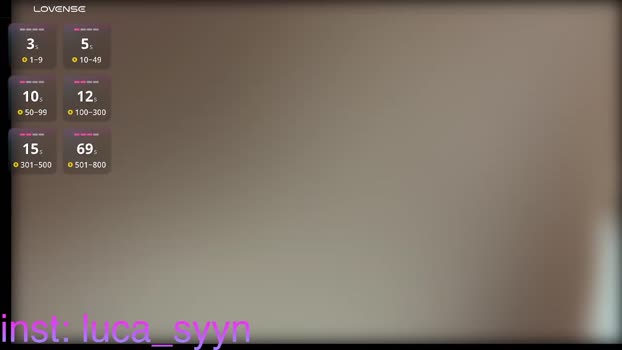 luca_syn Video Webcam SHOW @ Chaturbate 10-10-2025