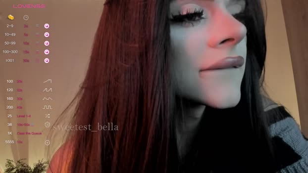 sweetest_bella strip Webcam SHOW @ Chaturbate 12-10-2025