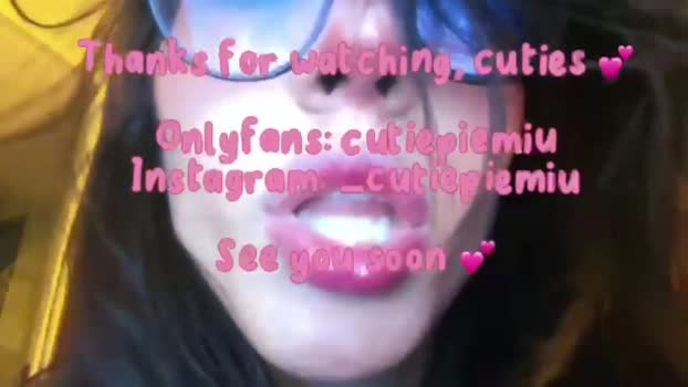 cutiepiemiu love Webcam SHOW @ Chaturbate 15-10-2025