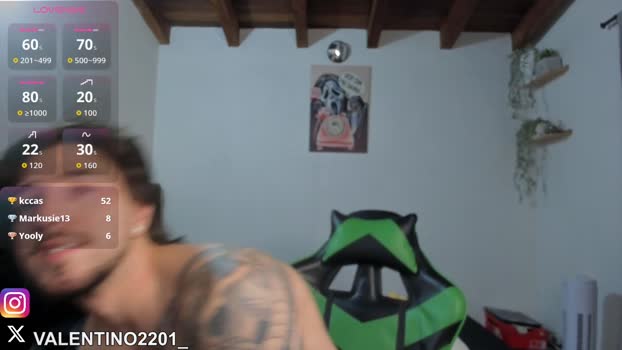 valentino2201 Recorded Webcam SHOW @ Chaturbate 26-10-2025