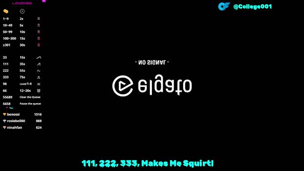 college001 fingers Webcam SHOW @ Chaturbate 28-10-2025