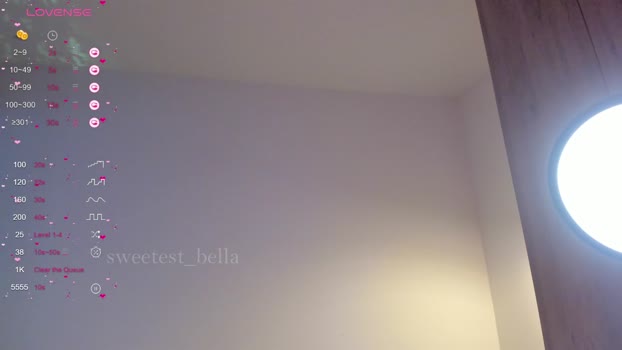 sweetest_bella big Webcam SHOW @ Chaturbate 12-11-2025