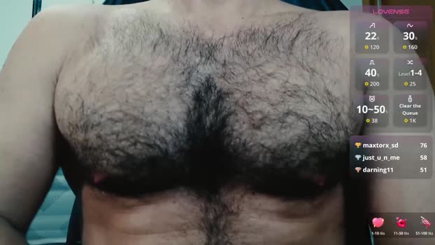 myhairymacho strip Webcam SHOW @ Chaturbate 21-11-2025