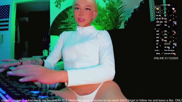 claudia_cooper fuck Webcam SHOW @ Chaturbate 02-12-2025