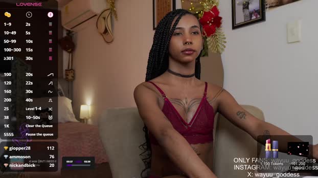 wayuu_goddess cute Webcam SHOW @ Chaturbate 02-12-2025