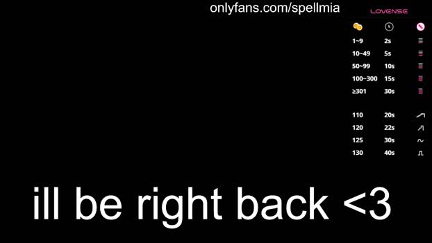 miaspell kissing Webcam SHOW @ Chaturbate 18-12-2025