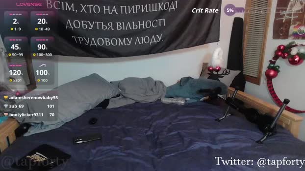 tap_forty Video Webcam SHOW @ Chaturbate 19-12-2025