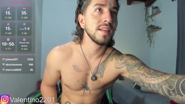 valentino2201 beautiful Webcam SHOW @ Chaturbate 19-12-2025