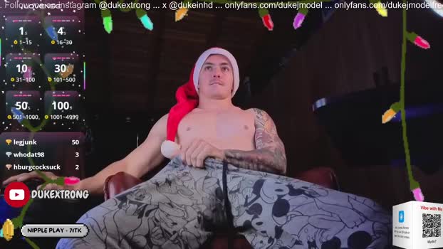 duke_j kiss Webcam SHOW @ Chaturbate 26-12-2025