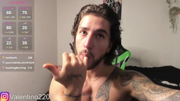 valentino2201 Cam Webcam SHOW @ Chaturbate 27-12-2025