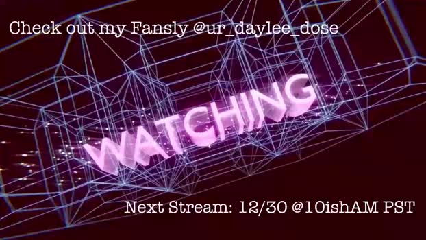 ur_goddess_daylee lickass Webcam SHOW @ Chaturbate 30-12-2025
