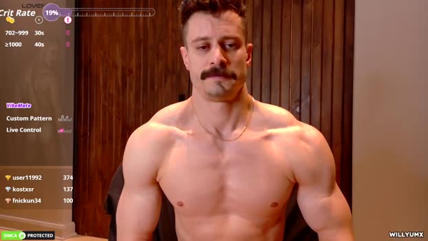 willyumx spanking Webcam SHOW @ Chaturbate 23-01-2026
