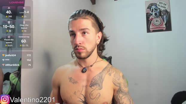 valentino2201 yummy Webcam SHOW @ Chaturbate 27-01-2026