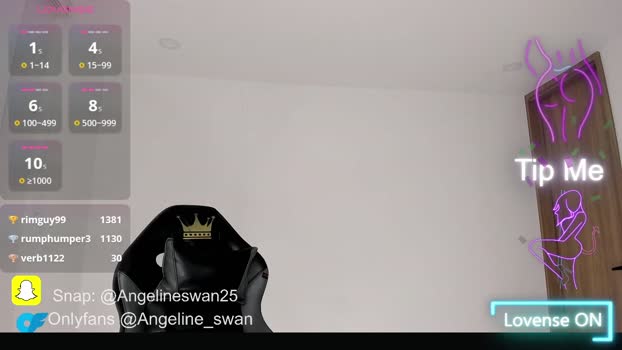 angeline_swan fuck Webcam SHOW @ Chaturbate 31-01-2026