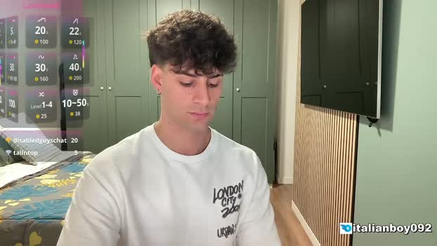 italianboy092 handsome Webcam SHOW @ Chaturbate 03-02-2026