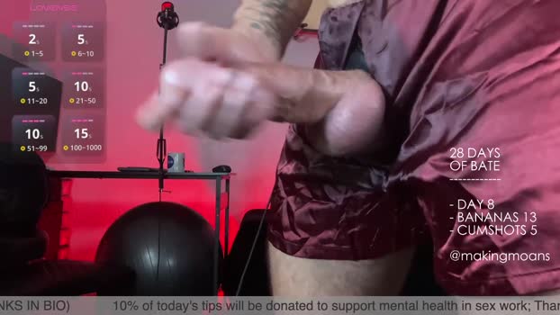 makingmoans sex Webcam SHOW @ Chaturbate 08-02-2026